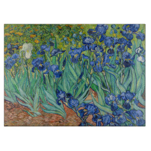 Vincent Van Gogh - Schwertlilien Schneidebrett