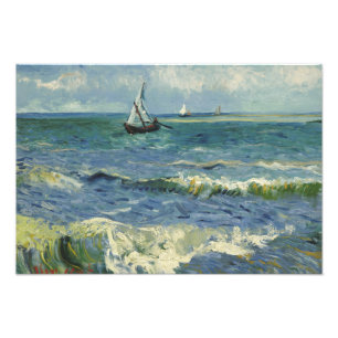Vincent van Gogh - Seascape bei Les Saintes Fotodruck