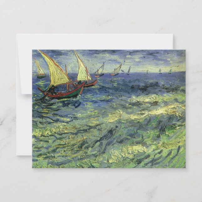Vincent van Gogh - Seascape bei Saintes Maries (Vorderseite)