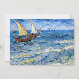 Vincent van Gogh - Seascape bei Saintes-Maries Dankeskarte