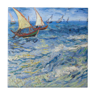 Vincent van Gogh - Seascape bei Saintes-Maries Fliese