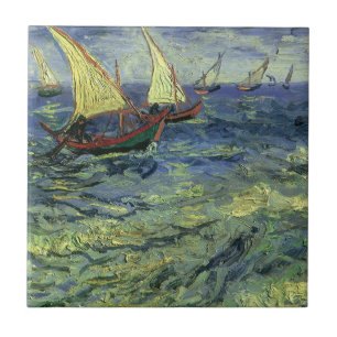 Vincent van Gogh - Seascape bei Saintes Maries Fliese