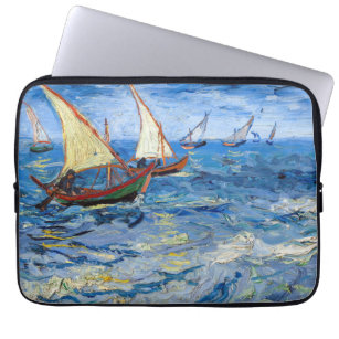 Vincent van Gogh - Seascape bei Saintes-Maries Laptopschutzhülle