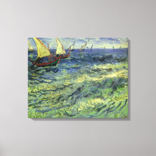 Vincent van Gogh - Seascape bei Saintes Maries Leinwanddruck