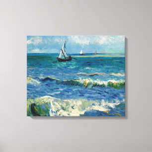 Vincent Van Gogh - Seascape bei Saintes-Maries Leinwanddruck