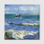 Vincent van Gogh Seascape Magnet<br><div class="desc">Seascape wurde 1888 von Vincent van Gogh gemalt.</div>