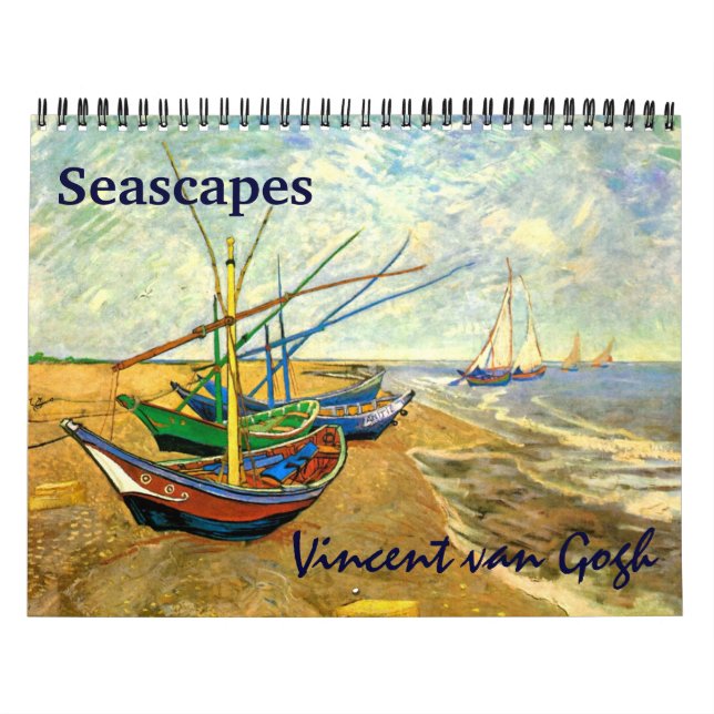 Vincent van Gogh Seascapes Maritime Nautical Kalender (Titelbild)