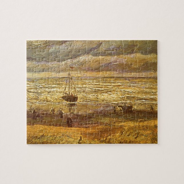 Vincent van Gogh - See in Scheveningen Puzzle (Horizontal)