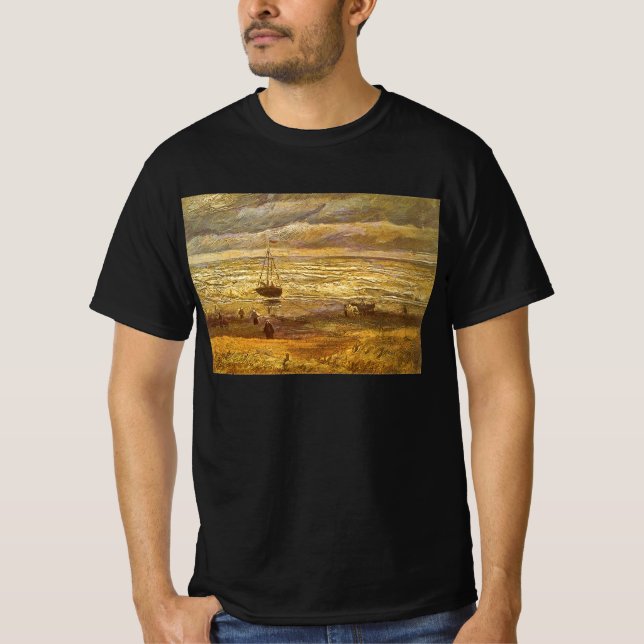 Vincent van Gogh - See in Scheveningen T-Shirt (Vorderseite)