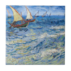 Vincent van Gogh - Seelandschaft bei Saintes-Marie Fliese