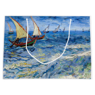 Vincent van Gogh - Seelandschaft bei Saintes-Marie Große Geschenktüte