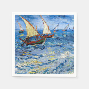 Vincent van Gogh - Seelandschaft bei Saintes-Marie Serviette