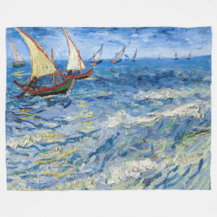 Vincent van Gogh - Seelandschaft in Saintes-Maries Fleecedecke