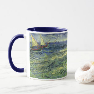 Vincent van Gogh - Seestück bei Saintes Maries Tasse