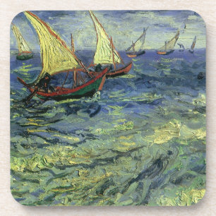 Vincent van Gogh - Seestück bei Saintes Maries Untersetzer