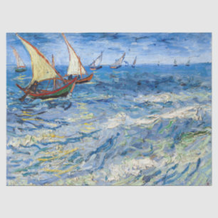 Vincent van Gogh - Seestück in Saintes-Maries Seidenpapier
