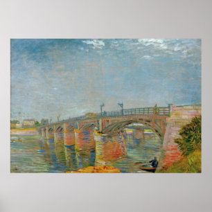 Vincent van Gogh - Seine Bridge bei Asnieres Poster