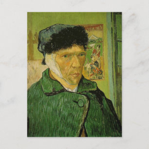 Vincent Van Gogh selbst Portrait Bandaged Ear Postkarte