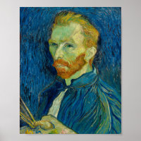 Vincent Van Gogh selbst Portrait mit Palette Art