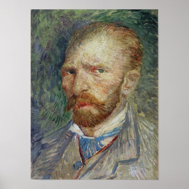 Vincent van Gogh | Selbstportrait, 1887 Poster (Vorne)