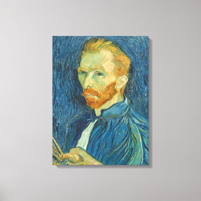 Vincent van Gogh | Selbstportrait, 1889 Leinwanddruck (Vorderseite)