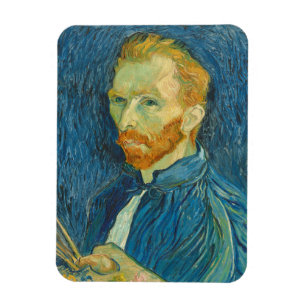 Vincent van Gogh Selbstportrait, 1889 Magnet