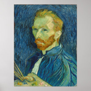 Vincent van Gogh: Selbstportrait, 1889 Poster