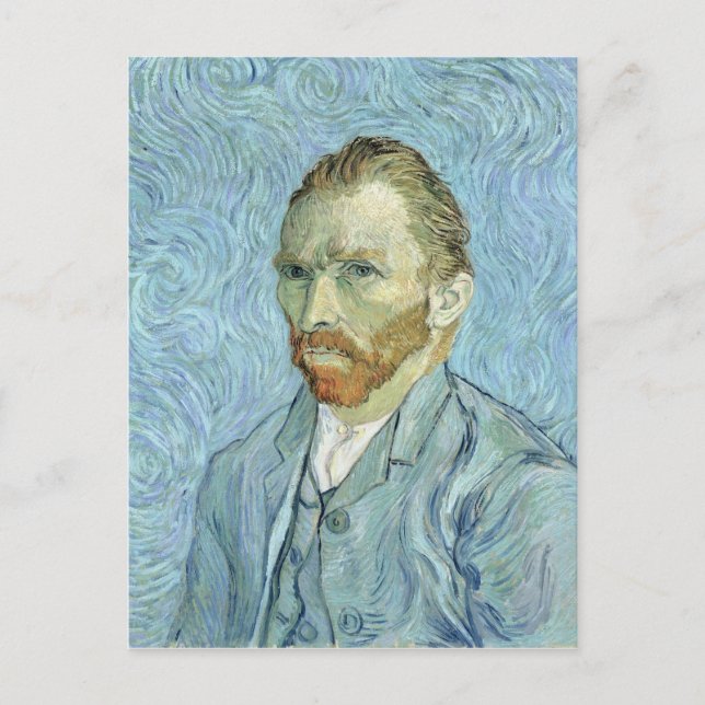 Vincent van Gogh | Selbstportrait, 1889 Postkarte (Vorderseite)