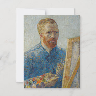 Vincent Van Gogh - Selbstportrait als Maler Dankeskarte