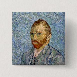 Vincent Van Gogh - Selbstportrait Button