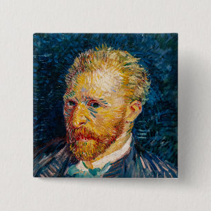 Vincent Van Gogh - Selbstportrait Button