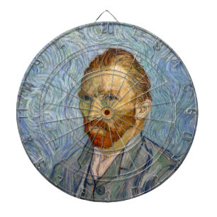 Vincent Van Gogh - Selbstportrait Dartscheibe
