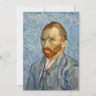 Vincent Van Gogh - Selbstportrait Einladung