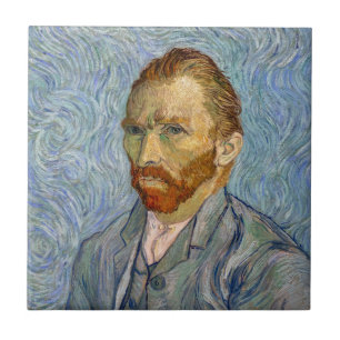 Vincent Van Gogh - Selbstportrait Fliese