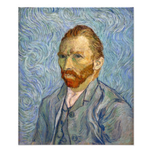 Vincent Van Gogh - Selbstportrait Fotodruck