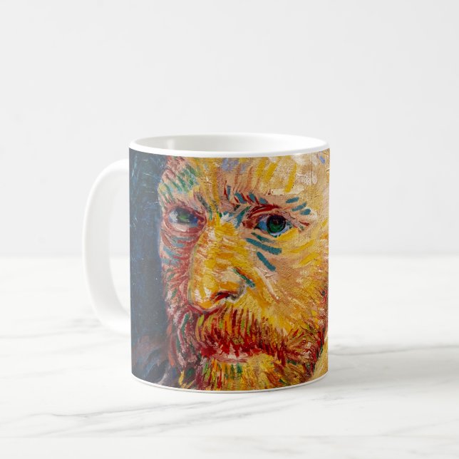 Vincent Van Gogh - Selbstportrait Kaffeetasse (Vorderseite Links)