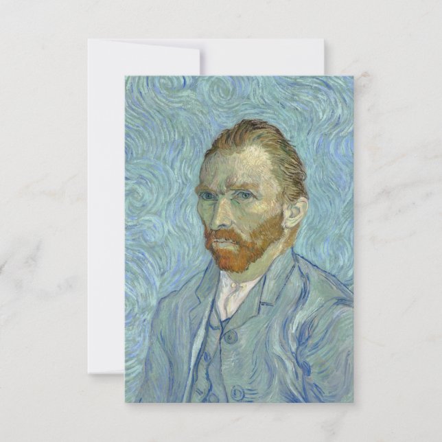 Vincent Van Gogh - Selbstportrait Karte (Vorderseite)