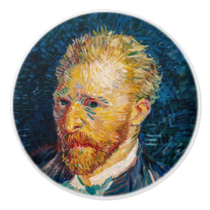Vincent Van Gogh - Selbstportrait Keramikknauf