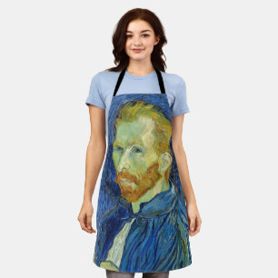 Vincent van Gogh - Selbstportrait mit Palette Schürze