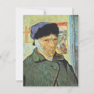 Vincent van Gogh - Selbstportrait mit verbanntem O