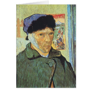 Vincent van Gogh - Selbstportrait mit verbanntem O