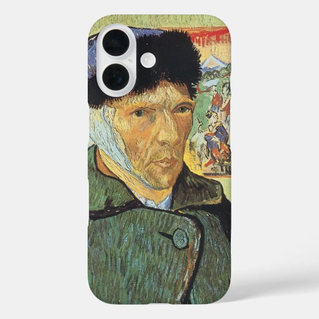 Vincent van Gogh - Selbstportrait mit verbanntem O Case-Mate iPhone Hülle (Rückseite)