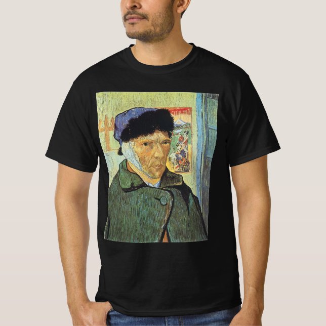 Vincent van Gogh - Selbstportrait mit verbanntem O T-Shirt (Vorderseite)