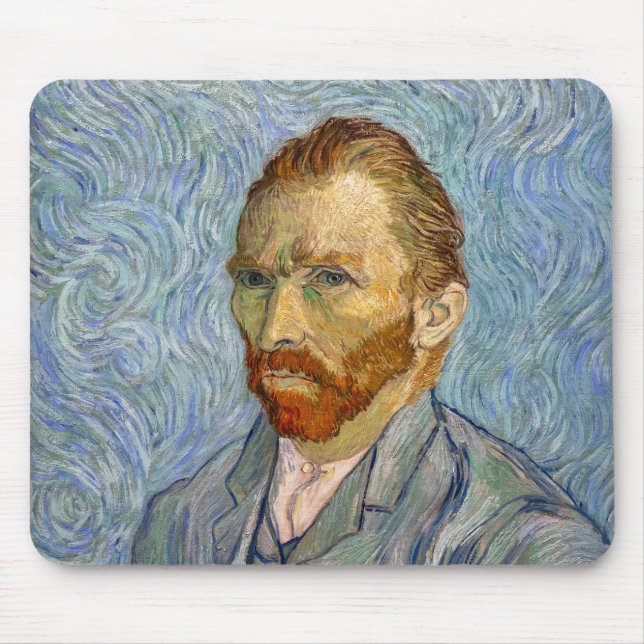 Vincent Van Gogh - Selbstportrait Mousepad (Vorne)