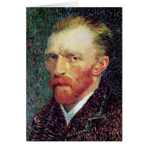 Vincent Van Gogh - Selbstportrait Pointillism Styl