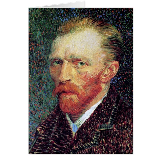 Vincent Van Gogh - Selbstportrait Pointillism Styl (Vorne)