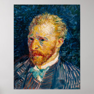 Vincent Van Gogh - Selbstportrait Poster