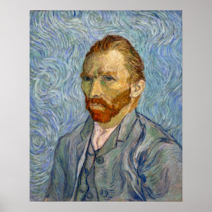 Vincent Van Gogh - Selbstportrait Poster