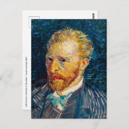Vincent Van Gogh - Selbstportrait Postkarte