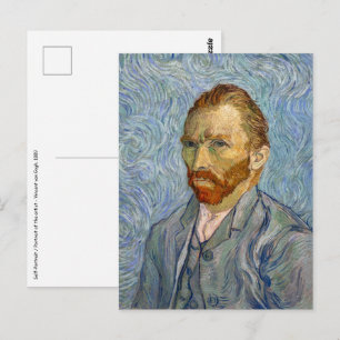 Vincent Van Gogh - Selbstportrait Postkarte